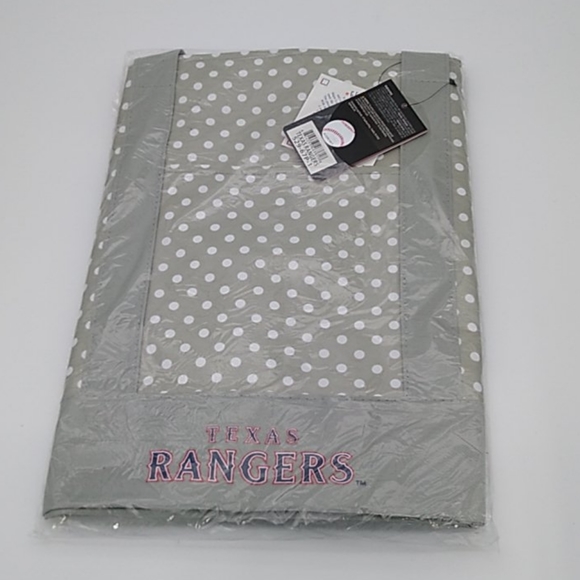 Texas Rangers MLB Dot Large Tote Bag - Picture 2 of 5